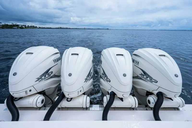 Slide: The Image of Grady White 45 Pura Vida - Exterior Engines 2020 Grady White 45 456 Canyon Pura Vida - 7653621