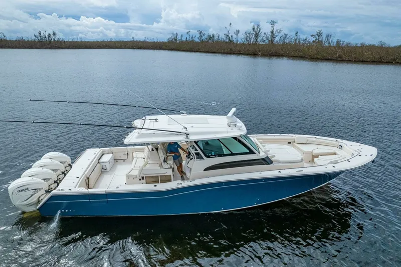 Slide: The Image of Grady White 45 Pura Vida - Exterior Profile 2020 Grady White 45 456 Canyon Pura Vida - 7653633