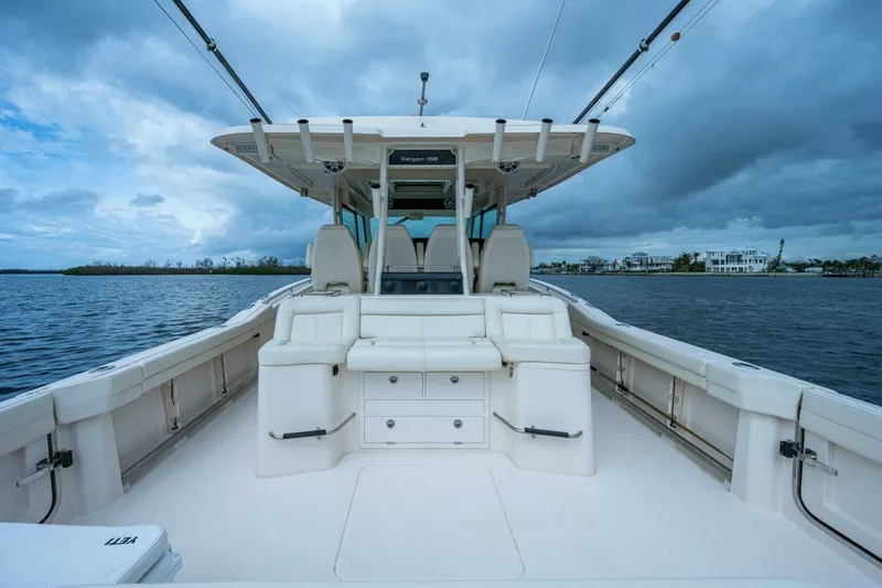 Slide: The Image of Grady White 45 Pura Vida - Exterior Cockpit 2020 Grady White 45 456 Canyon Pura Vida - 7653619