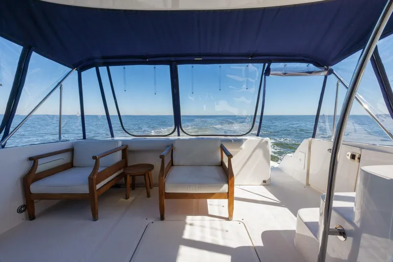 Slide: The Image of 2006 52 Sea Ray Sedan Bridge Zoe Grace Deck (1) - 5934375