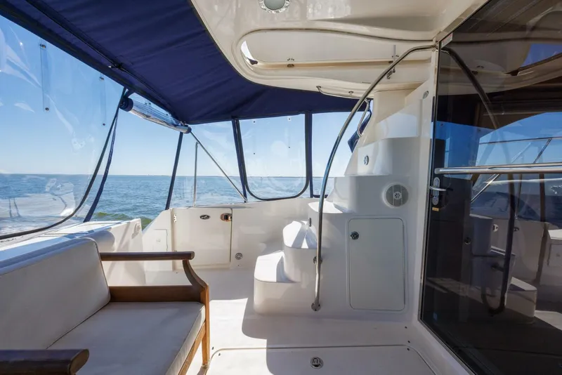 Slide: The Image of 2006 52 Sea Ray Sedan Bridge Zoe Grace Deck (3) - 5934377