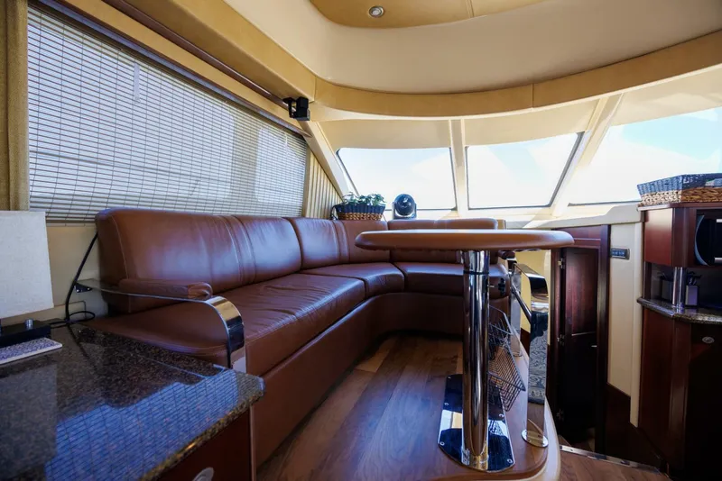 Slide: The Image of 2006 52 Sea Ray Sedan Bridge Zoe Grace Dinette - 5934356