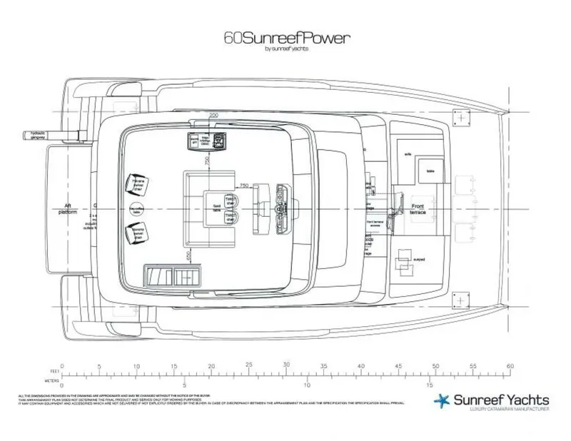 Slide: The Image of Sunreef 60 NERO- Dimensions 2022 Sunreef 60 NERO 60P - 5933604