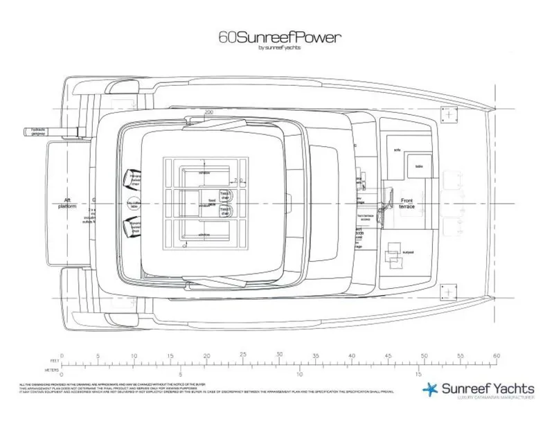 Slide: The Image of Sunreef 60 NERO- Dimensions 2022 Sunreef 60 NERO 60P - 5933605