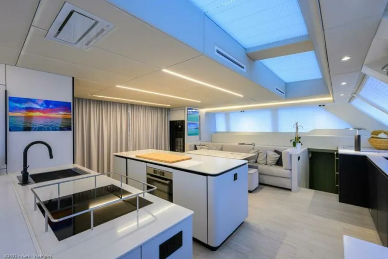 Slide: The Image of Sunreef 60 NERO- Galley 2022 Sunreef 60 NERO 60P - 5933517