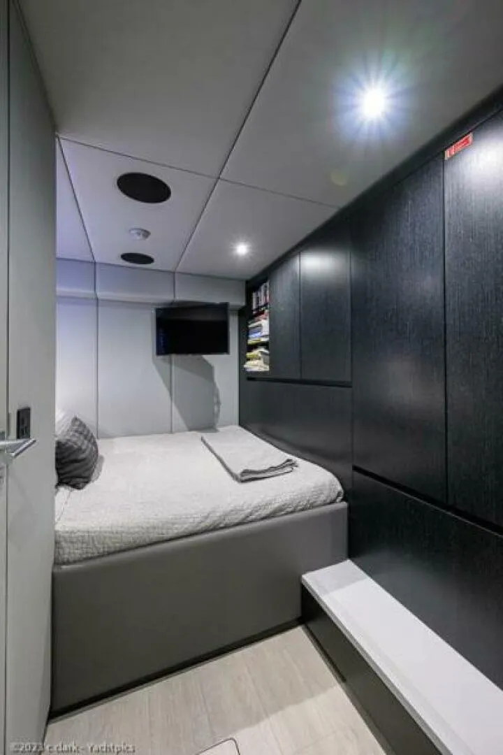 Slide: The Image of Sunreef 60 NERO- Aft Starboard Guest Cabin 2022 Sunreef 60 NERO 60P - 5933520