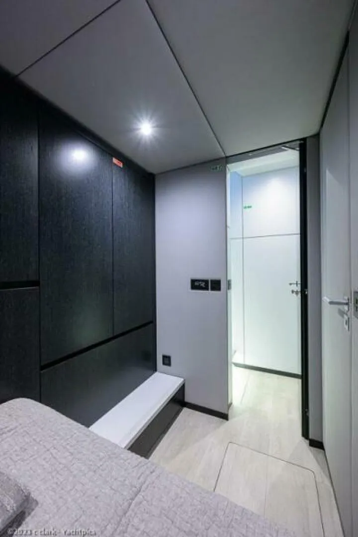 Slide: The Image of Sunreef 60 NERO- Aft Starboard Guest Cabin 2022 Sunreef 60 NERO 60P - 5933526