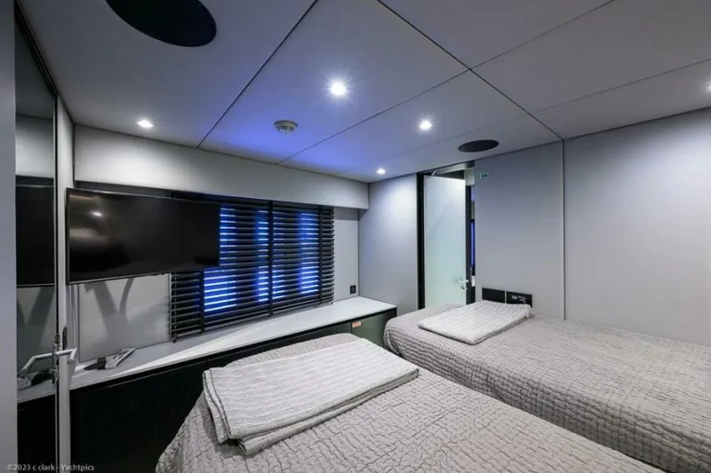 Slide: The Image of Sunreef 60 NERO- Forward Starboard Guest Cabin 2022 Sunreef 60 NERO 60P - 5933549