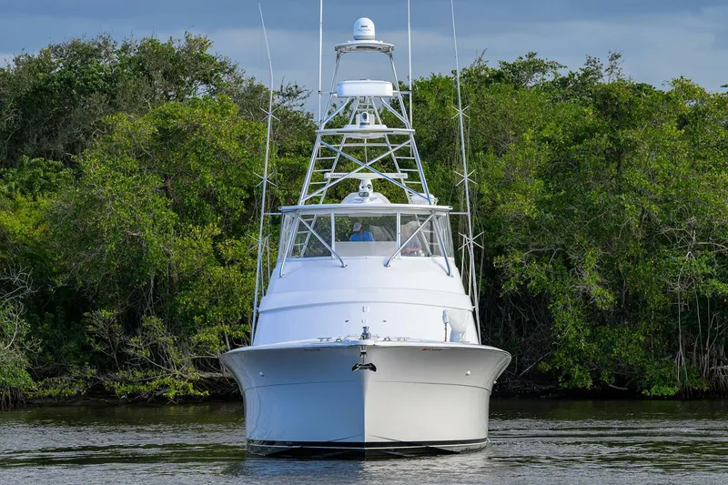 Slide: The Image of Hatteras 63 Reelin N Dealin - Exterior Profile 2013 Hatteras 63 Convertible Reelin N Dealin - 5934476