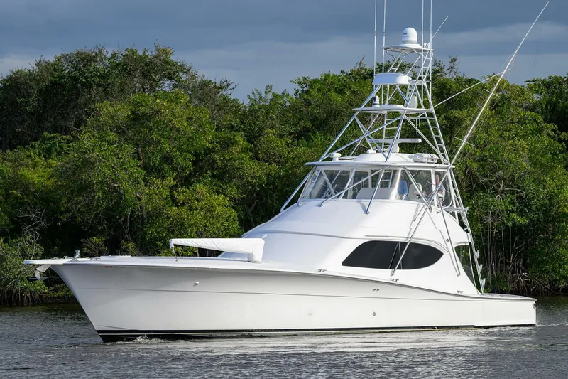 Slide: The Image of Hatteras 63 Reelin N Dealin - Exterior Profile 2013 Hatteras 63 Convertible Reelin N Dealin - 5934477