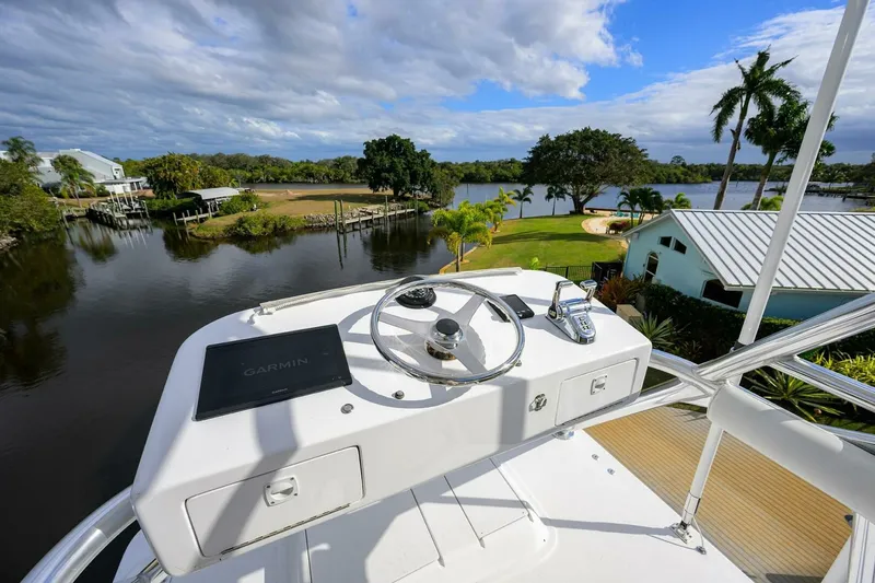 Slide: The Image of Hatteras 63 Reelin N Dealin - Exterior Tower 2013 Hatteras 63 Convertible Reelin N Dealin - 7651591