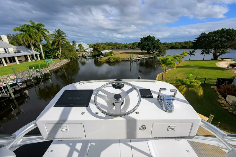 Slide: The Image of Hatteras 63 Reelin N Dealin - Exterior Tower 2013 Hatteras 63 Convertible Reelin N Dealin - 7651592