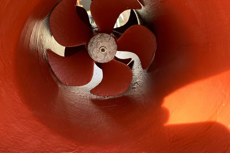 Slide: The Image of Jarvis Newman 46 Flybridge Downeast 1988 - 5933869