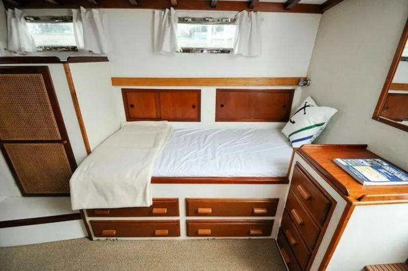 Slide: The Image of Jarvis Newman 46 Flybridge Downeast 1988 - 5933917