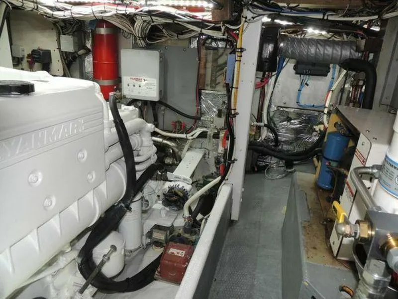 Slide: The Image of Jarvis Newman 46 Flybridge Downeast 1988 - 5933930