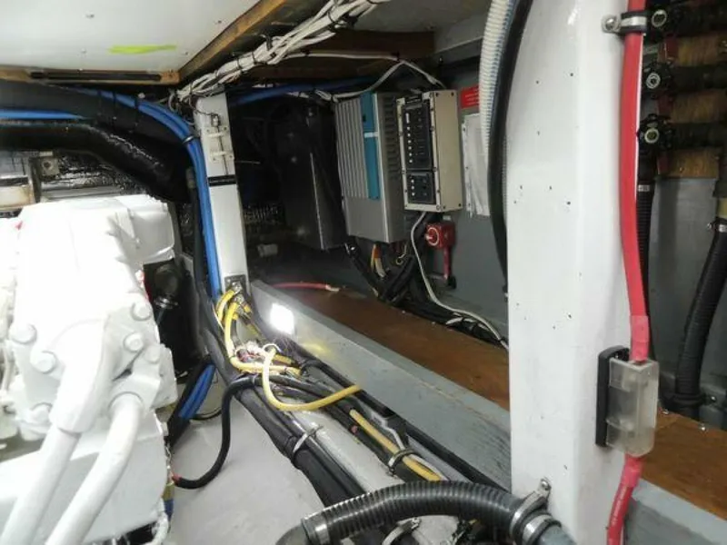 Slide: The Image of Jarvis Newman 46 Flybridge Downeast 1988 - 5933931