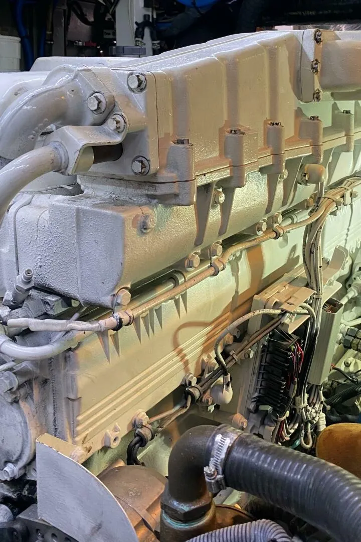 Slide: The Image of Jarvis Newman 46 Flybridge Downeast 1988 - 5933951