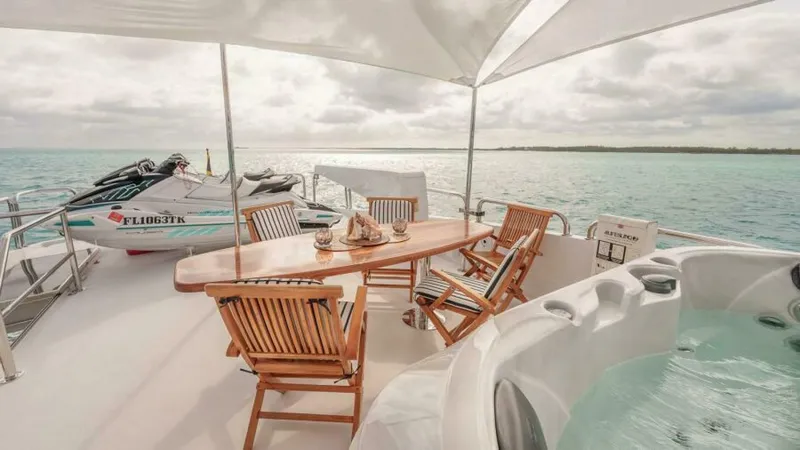 Slide: The Image of Shaded Boat Deck Dining - 5935074