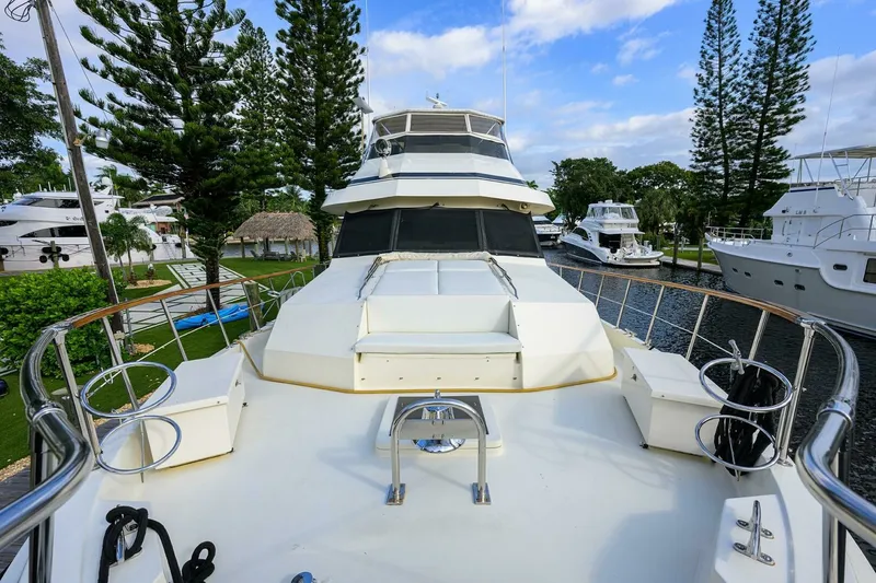 Slide: The Image of Hatteras 78 Cockpit Motor Yacht 1991 - 7650547