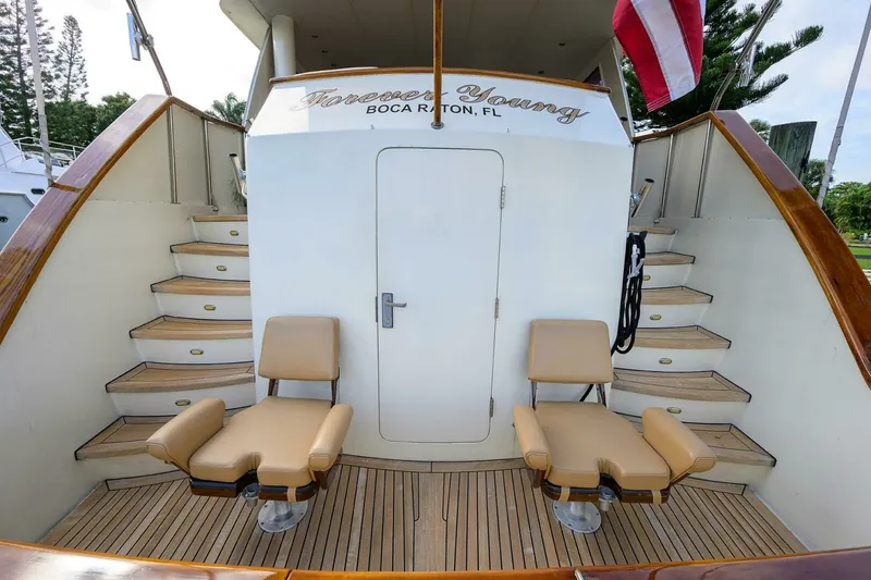 Slide: The Image of Hatteras 78 Cockpit Motor Yacht 1991 - 7650537