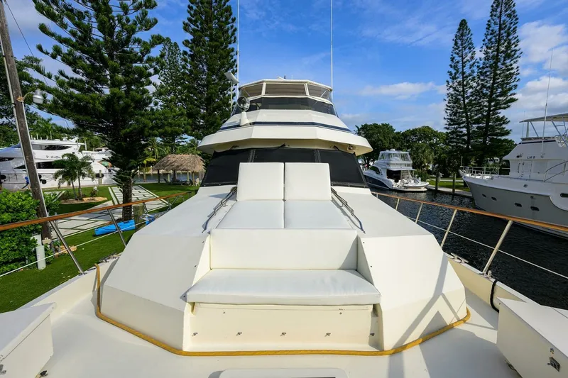 Slide: The Image of Hatteras 78 Cockpit Motor Yacht 1991 - 7650544