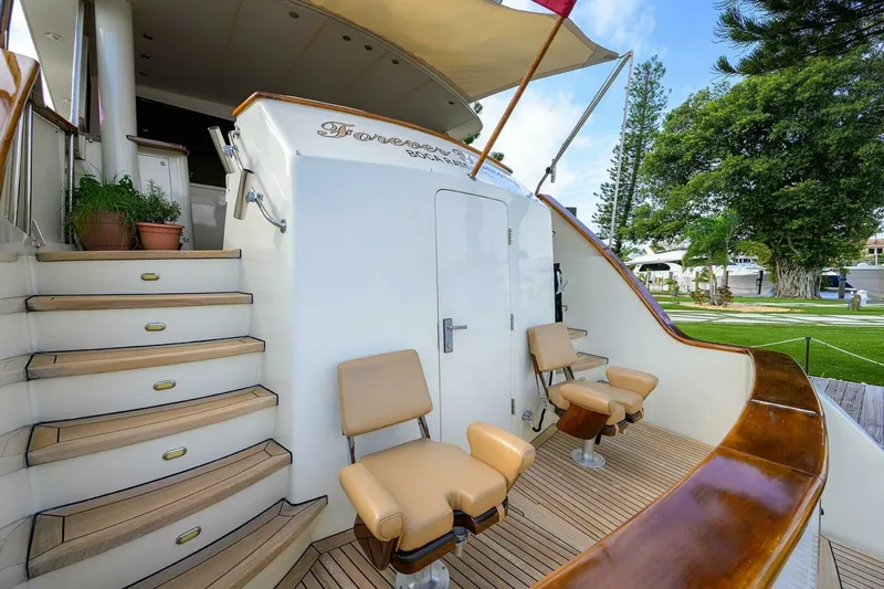Slide: The Image of Hatteras 78 Cockpit Motor Yacht 1991 - 7650536