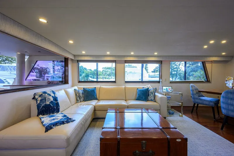 Slide: The Image of Hatteras 78 Cockpit Motor Yacht 1991 - 7650529