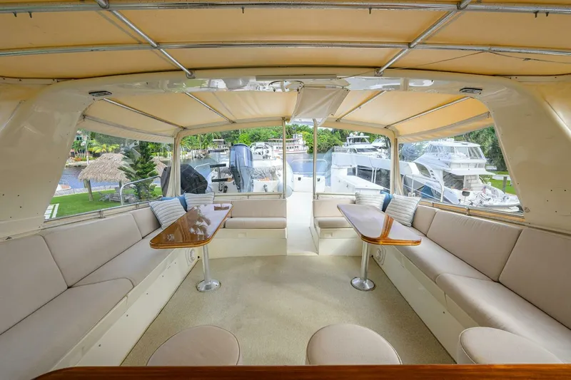 Slide: The Image of Hatteras 78 Cockpit Motor Yacht 1991 - 7650552