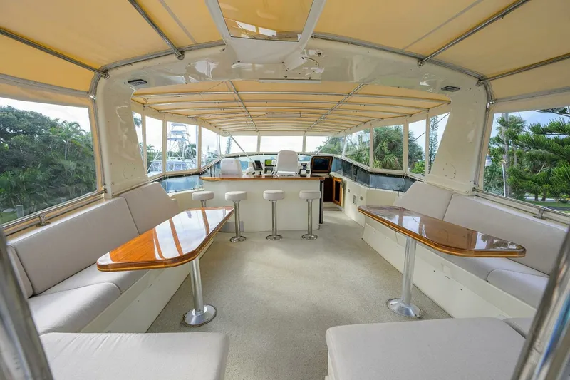 Slide: The Image of Hatteras 78 Cockpit Motor Yacht 1991 - 7650554