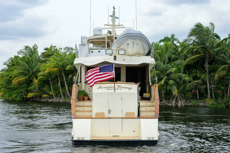 Slide: The Image of Hatteras 78 Cockpit Motor Yacht 1991 - 7650490