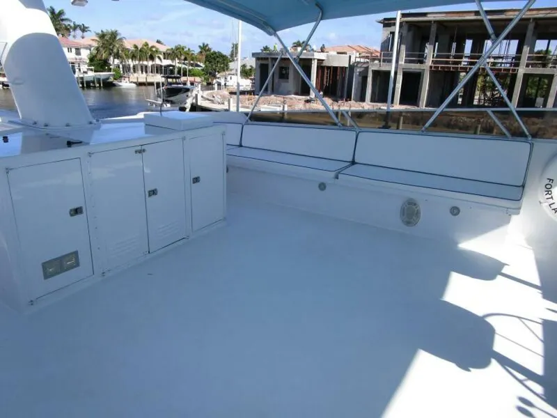 Slide: The Image of Flybridge Seating to Port  - 5935235