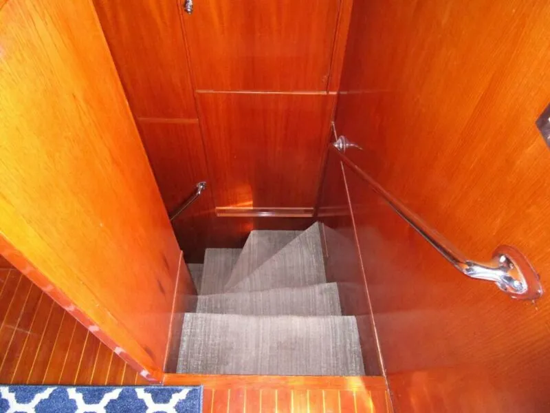 Slide: The Image of Pilothouse Steps to Crew Area  - 5935243