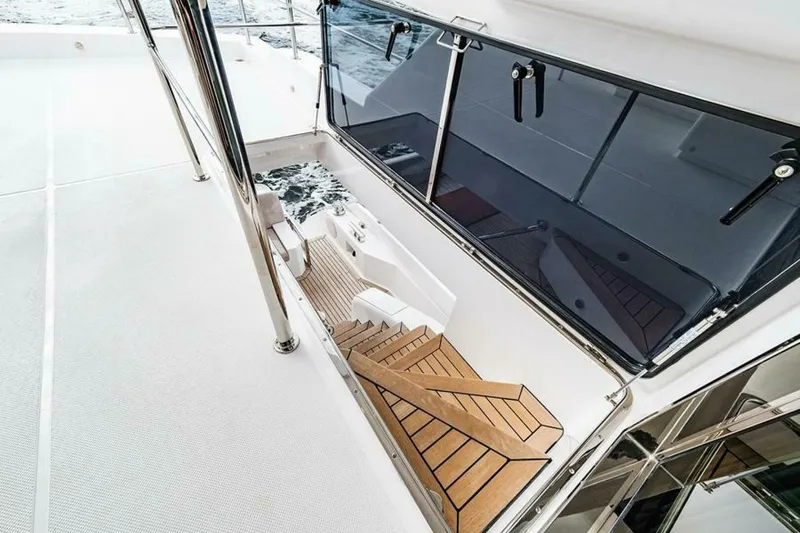 Slide: The Image of Bridge Deck Steps to Aft Deck   - 5935330