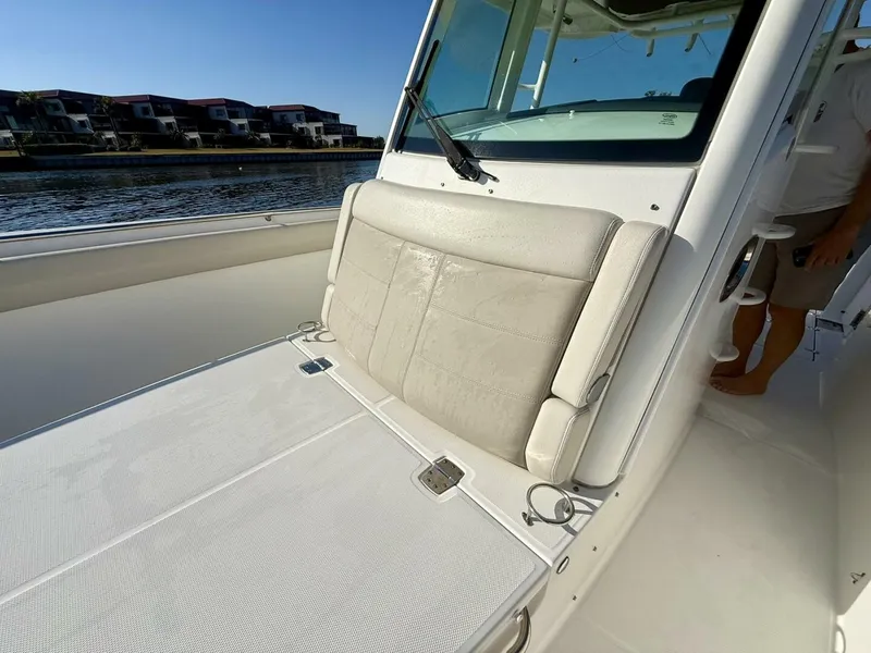 Slide: The Image of 2018 Boston Whaler 330 Outrage - Foredeck Seating   - 5936645