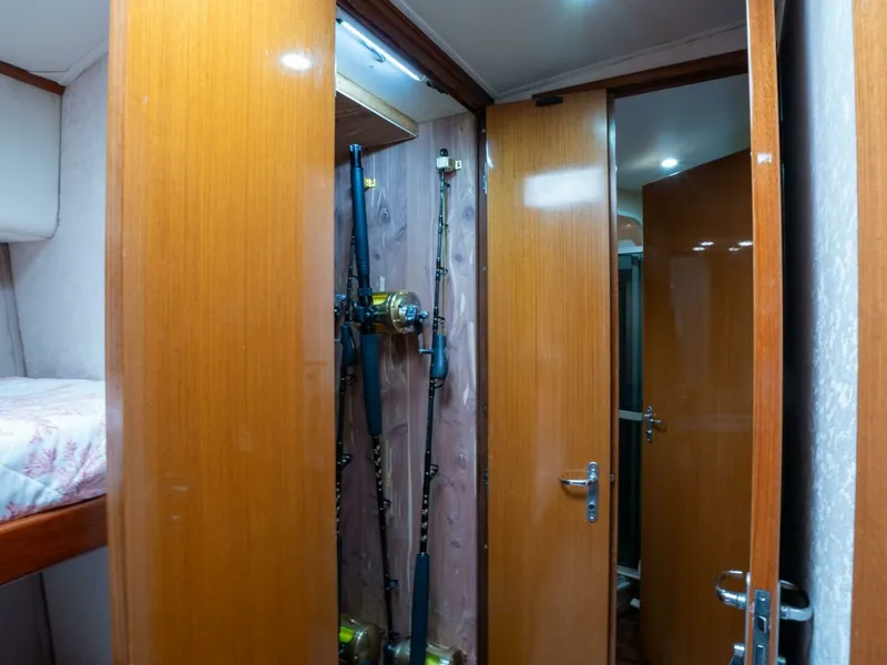 Slide: The Image of Viking 58 BAREFOOT - Guest Stateroom Aft 1998 Viking 58 Convertible BAREFOOT - 7676797