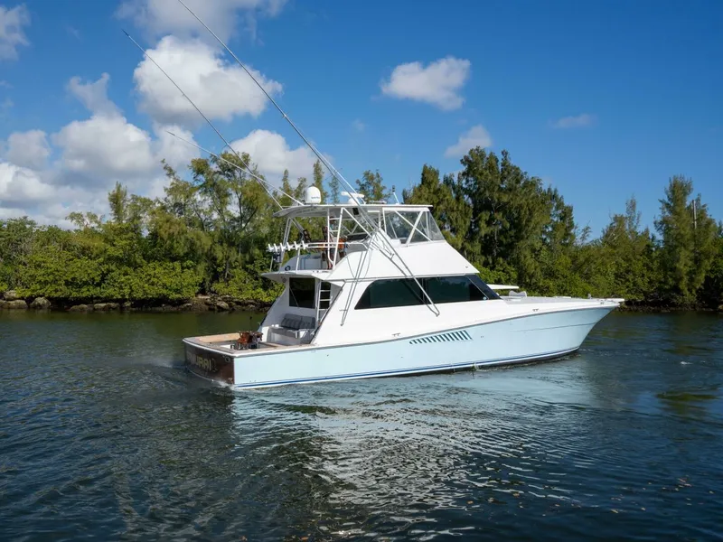 Slide: The Image of Viking 58 BAREFOOT - Exterior 1998 Viking 58 Convertible BAREFOOT - 7676762
