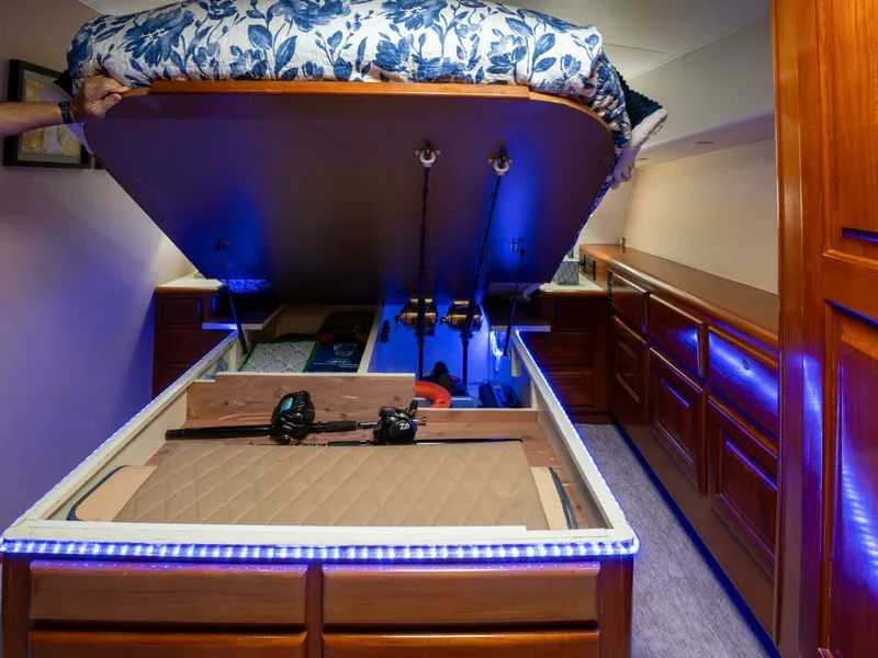 Slide: The Image of Viking 58 BAREFOOT - Stateroom Bow 1998 Viking 58 Convertible BAREFOOT - 7676787