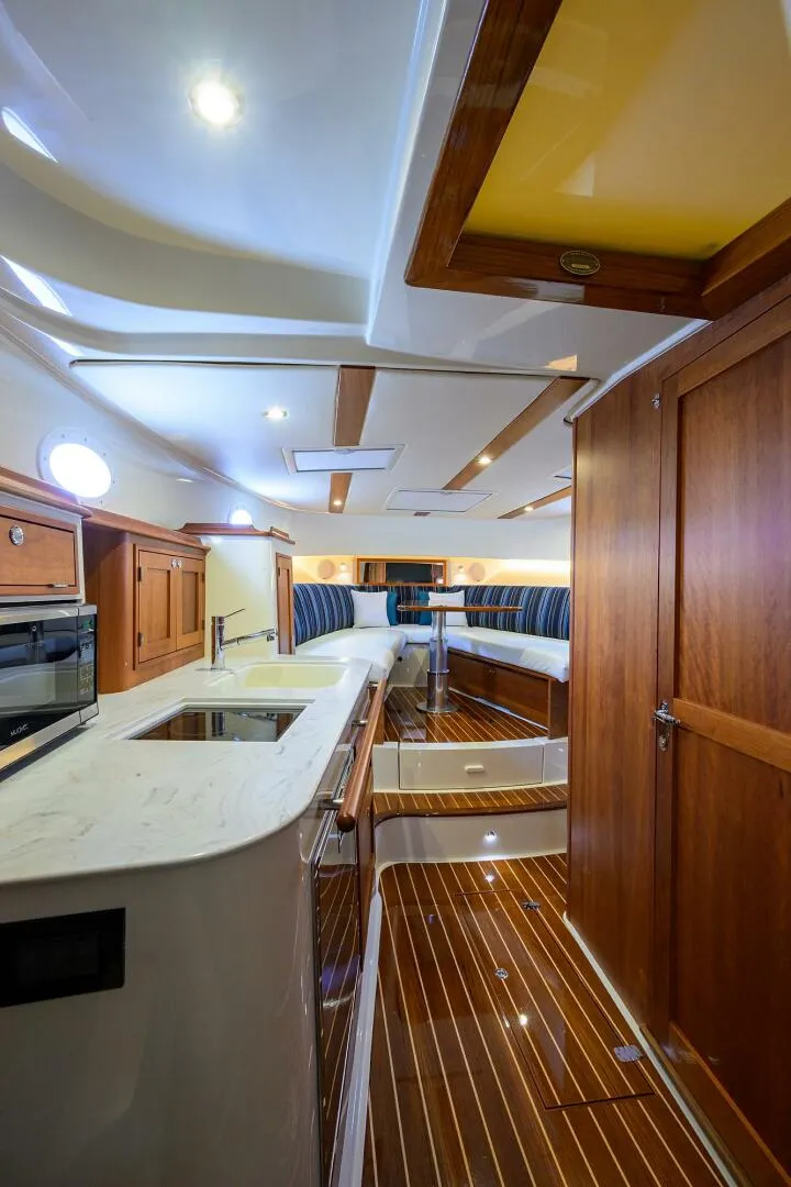 Slide: The Image of Hinckley 40X Renie Vie- Galley 2022 Hinckley 40X Renie Vee - 5937895