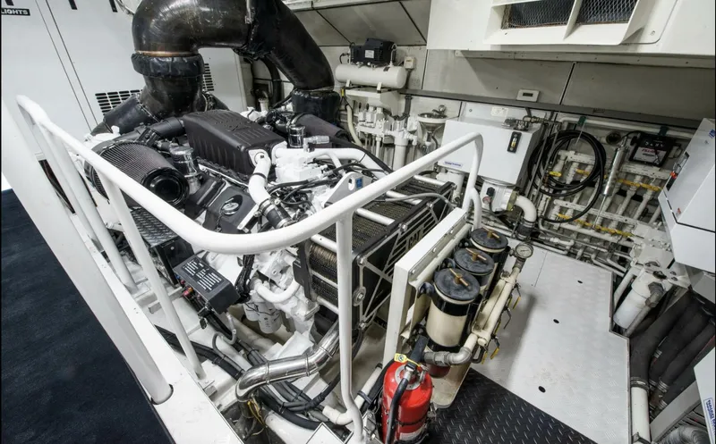 Slide: The Image of Cheoy Lee 95 FOOTLOOSE - Engine Room 2008 Cheoy Lee 95
FOOTLOOSE - 5946798