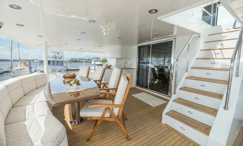Slide: The Image of Cheoy Lee 95 FOOTLOOSE - Main Deck Aft 2008 Cheoy Lee 95
FOOTLOOSE - 7647715