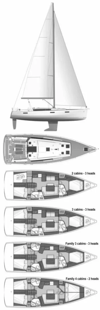 Slide: The Image of Beneteau Oceanis 45 2015 - 6852636