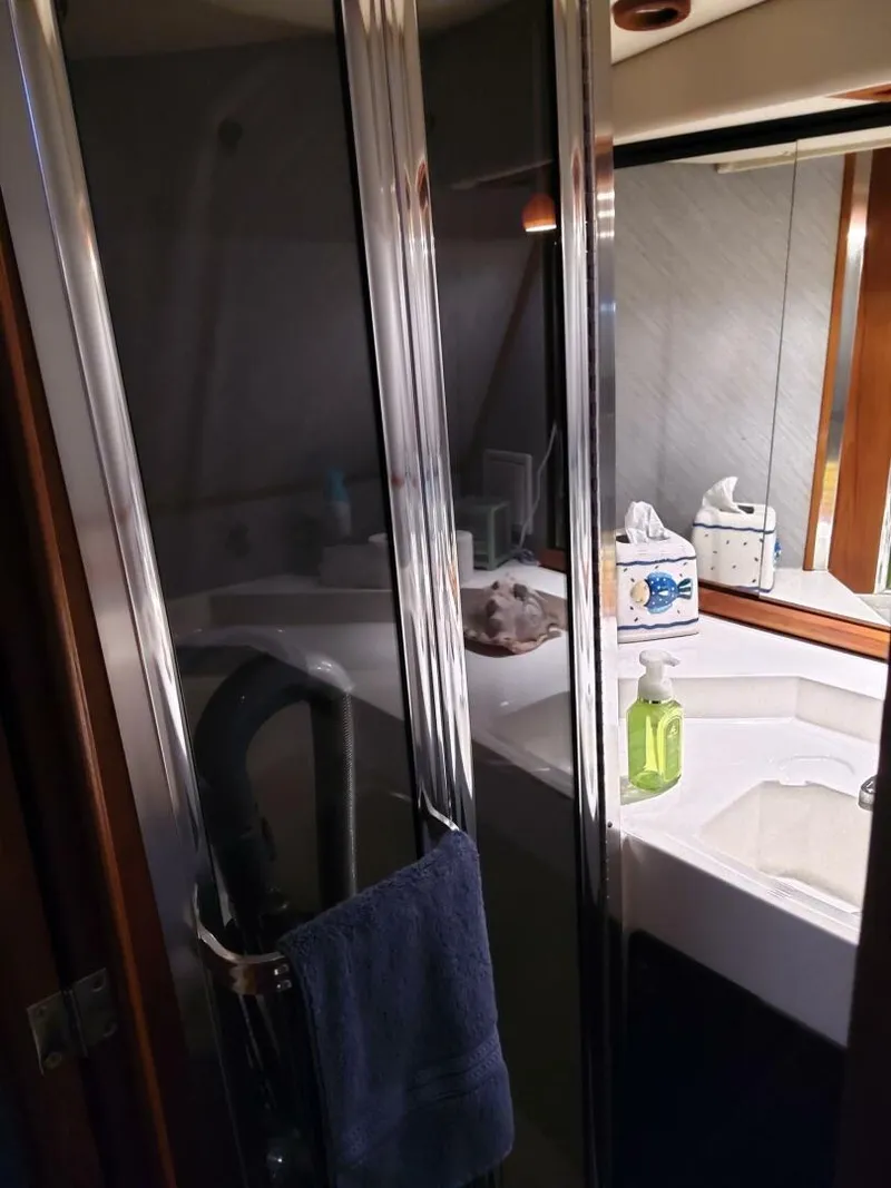 Slide: The Image of Bayliner 4588 Pilothouse Motoryacht 1991 - 5940549