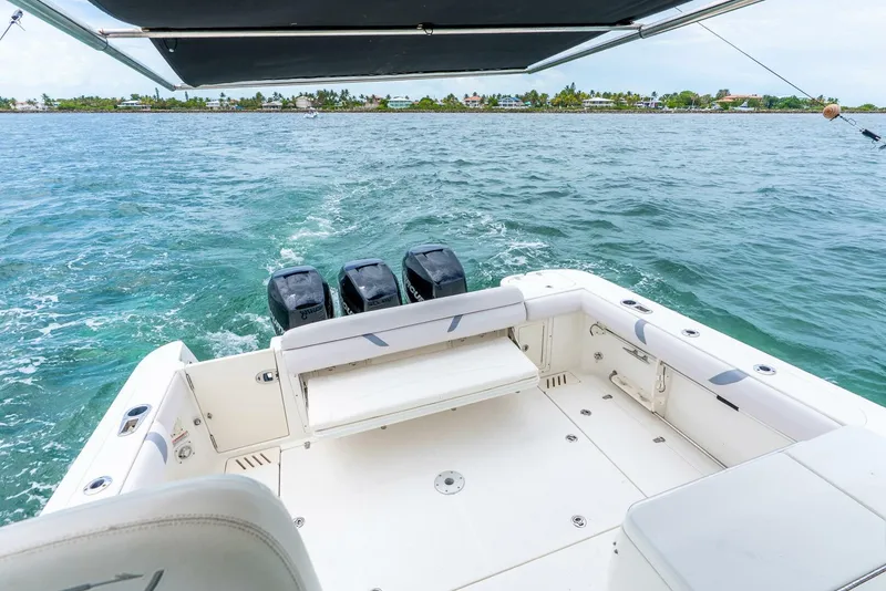 Slide: The Image of 2012 Boston Whaler 345 Conquest - Stern - 5939615