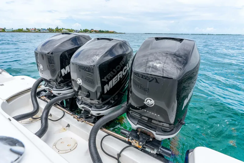 Slide: The Image of 2012 Boston Whaler 345 Conquest - Outboard Engine - 5939604