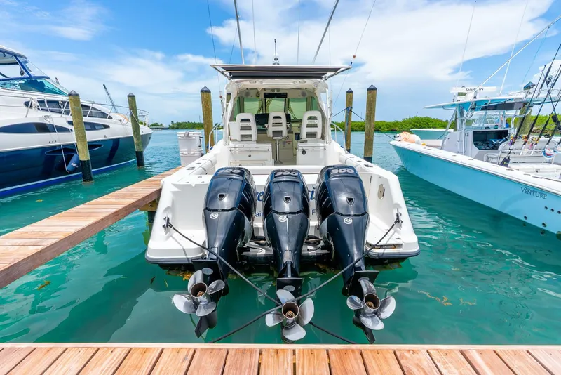 Slide: The Image of 2012 Boston Whaler 345 Conquest - Outboard Engine - 5939595