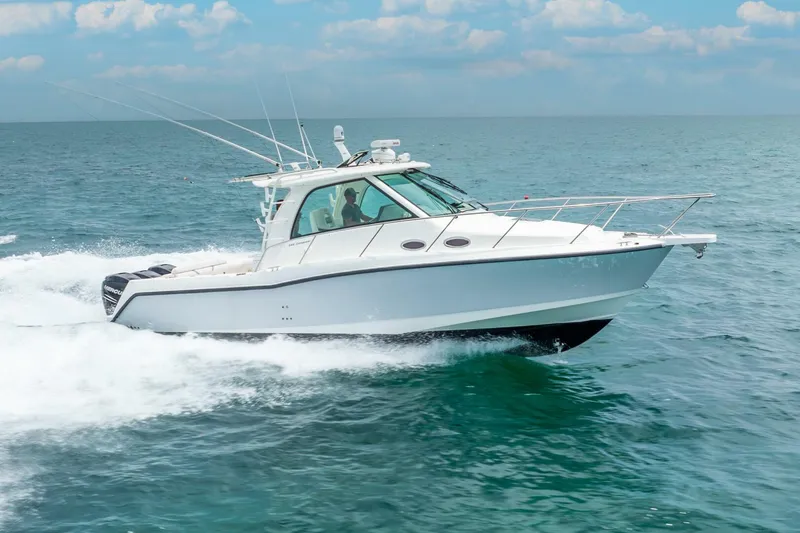 Slide: The Image of 2012 Boston Whaler 345 Conquest - Profile - 5939591