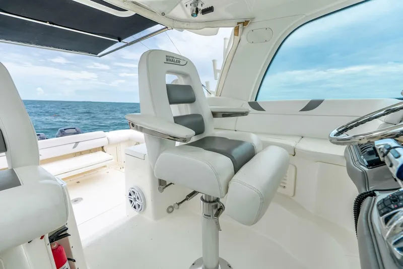 Slide: The Image of 2012 Boston Whaler 345 Conquest - Helm/Electronics - 5939621