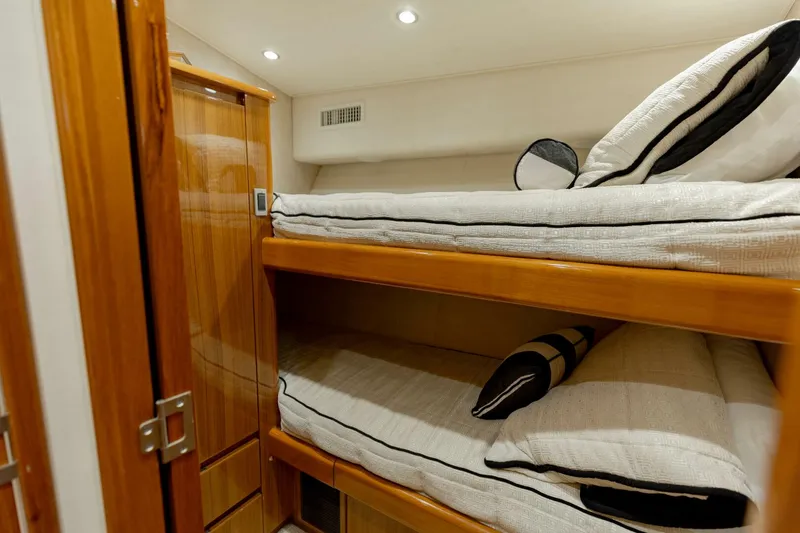 Slide: The Image of 2015 Viking 52 Sport Tower- UP TO IT- Starboard Forward Stateroom - 5975158