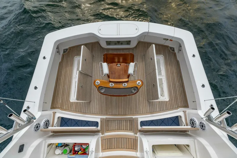 Slide: The Image of 2015 Viking 52 Sport Tower- UP TO IT- Cockpit - 5975136