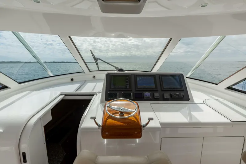 Slide: The Image of 2015 Viking 52 Sport Tower- UP TO IT- Helm - 5975144